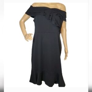 Sale NWT I LE New York Black Dress Size 16